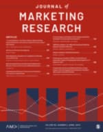 Journal of Marketing Research cover