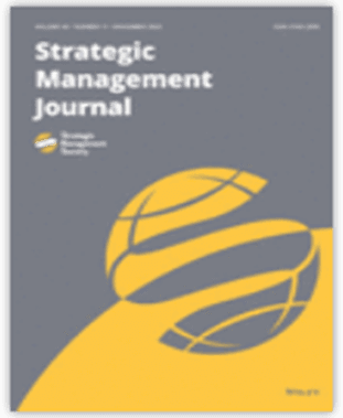 Strategic Management Journal cover